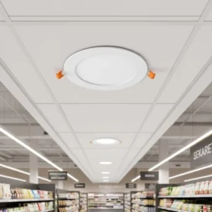 OEM Round ETL Ceiling LED Panel Light 5CCT 2700K 3000K 3500K 4000K 5000K Dimmable for North America Canada