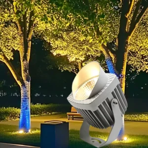 Outdoor 10W 20W 30W 40W Garden Waterproof Aluminum LED COB Floodlight High Brightness Landscape Design Spotlight