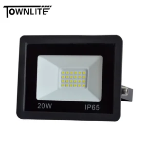 Outdoor Garden Security Lighting 20W SMD Aluminum IP65 Waterproof 3000K LED Flood Light with Long Distance