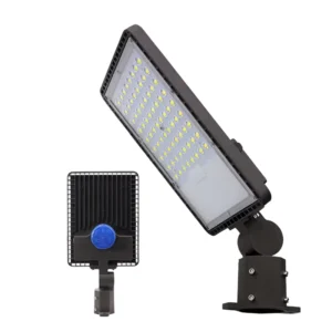 Outdoor IP66 Waterproof 50W-400W LED Floodlight with Motion Sensor and Plug for Patio Garden Playground