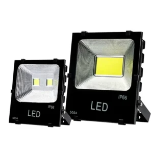 Outdoor IP66 Waterproof High Power LED Flood Light 90 Beam Angle Large Area Coverage Super Bright for Courtyard