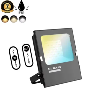 Outdoor LED Flood Light 3CCT 3 Watt Multilple CCT Dusk To Dawn 50W 100W 200W Floodlight Project Outdoor Lighting