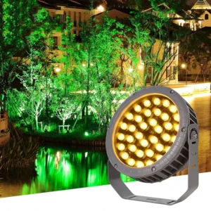Outdoor LED Floodlight IP Waterproof Garden Villa Landscape Lighting Decoration Round Courtyard Lawn Lamp