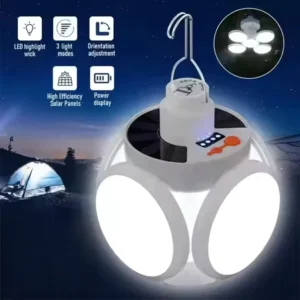 Outdoor LED Solar Tent Lantern Pendant Camping Lighting