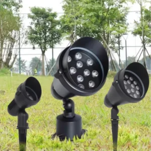Outdoor Lighting LED Floodlight IP Waterproof Garden Villa Landscape Lighting Tree Lights Round Courtyard Spotlight Lawn Lamp
