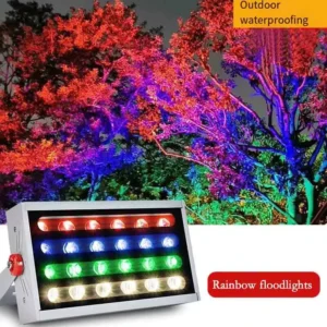 Outdoor Lighting LED Floodlight Villa Garden Lawn Simple Modern RGB Tree Lamp