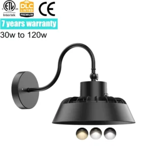 Outdoor Wall LED Light 0 10V Dimmable 110V 230V 50W 90W Security Pendant Barn LED Lamp ETL CE ERP 2835 3030 LED