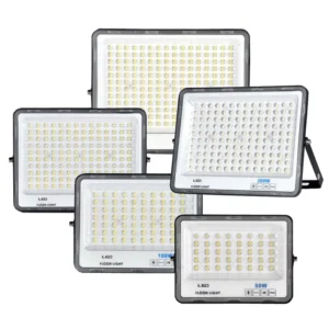 Outdoor Waterproof High Brightness LED Stadium Floodlight 50W 100W 200W 300W Exterior Construction Site Courtyard Lighting