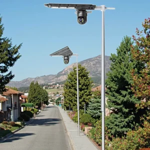 Outdoor Wifi 300W Solar Floodlight 4G Sim Solar LED Street Light All in One with Surveillance Camera