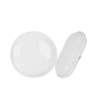 Oval Round Moisture Proof LED Bulkhead Lamp Light 10W 15W 20W 25W LED Ceiling Light for Bathroom Washroom