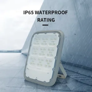 Portable Waterproof IP65 Solar LED Flood Light Outdoor Garden Lamp with LiFePO4 Battery and Timing Remote Control
