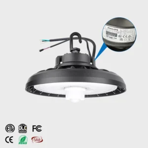 Power Adjustable 150W 200W 240W 300W Industrial UFO LED High Bay Light for Warehouses