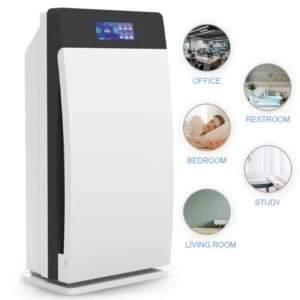 Professional Air Purifier Manufacturer 9 Stage Purification HEPA Filter Active Carbon UV Negative Ion Home Use OEM Air Purifier