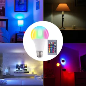 RGB Light Bulb Smart RGB Connect with Mobile Phone Smart LED Intelligent LED RGB Small Colored LED Bulb