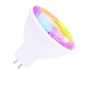 RGB Multicolor Warm Daylight 3W AC DC12V GU5.3 MR16 Linking Smart Led Light Bulbs WiFi for Home with Remote