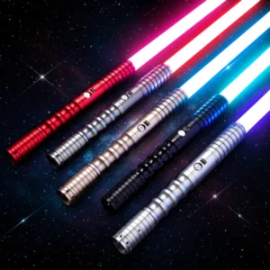 RGB Neopixel Lightsaber Smooth Swing Metal Hilt Heavy Dueling Blade Factory OEM Dealer