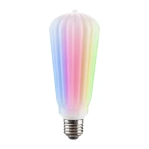 RGB Smart Wifi Dimmable Led Edison Bulb WiFi App Control RGB Colorful Smart Home Lights