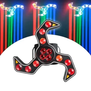 RGBW 4in1 LED Stage Light DJ Lighting 3 Blader Beam Strobe Bee Eye 4in1 Moving Head for Disco Party Show