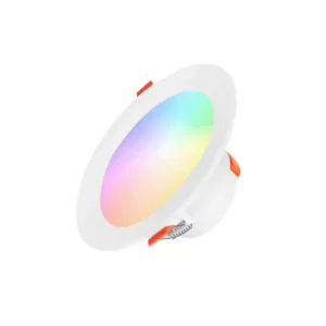 RGBW Downlight Indoor Recessed Ceiling Light Tuya Plastic Downlight 10W 15W 4inch Smart LED App Control