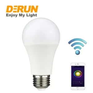 RGBW Smart Bulb A60 WiFi Tuya App Control 9W 12W Dimmable LED Bulb for Bedroom Party Christmas Lighting