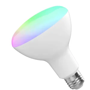 RGBWC Bulb Color AC85-265V Smart Tuya E27 R80 9W WiFi LED Light