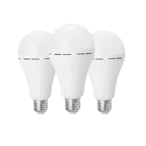 Rechargeable Emergency LED Bulb Lithium Battery Plastic 80lm/W E27 Indoor/Outdoor Camping Light 7W-15W 3-4 Hours Emergency