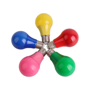 Red Yellow Blue Green Pink Color LED Bulb 5W 7W 9W G45 E14 B22 E27