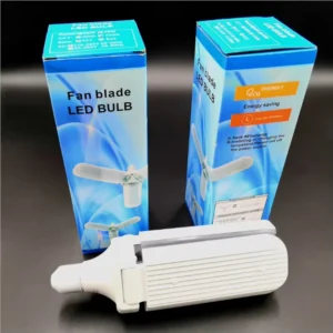 Residential Use 3 Fan Shape Blade 220 240V 45W E27 B22 Led Bulb