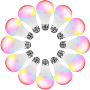 Smart Alexa Led Light Wireless Tuya E27 Color Change Led Remote App Control Smart RGB WIFI Light Bulb