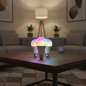 Smart Colorful No Flicker CE CB Erp WiFi Control RGB LED SMD Bulb 7W 9W 10W 2700K Soft Warm White