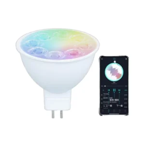 Smart Dimmable AC LED Spotlight MR16 3W 5W Remote Control Lamp Cup Indoor Use Plastic Bulbs