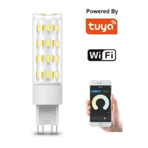 Smart Home G9 LED Light Bulb 3W 120V/220V Color-Changing from 2700K-6500K WiFi Connected 220V Lamp
