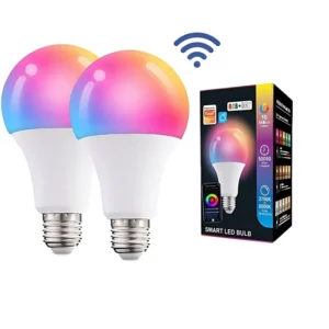 Smart LED Light Tuya Smart Light Bulb Wireless WiFi 10W Dimmable RGB LED Smart Bulbs