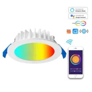 Smart Led Lamp Die Cast Aluminum Waterproof IP44 10W TUYA Zigbee Bluetooth Rgb Cct Smart Home Lights Alexa Modern Lighting