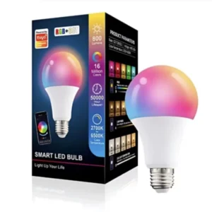 Smart Light Bulb RGBCW Multi-Color LED E27/E26/B22 10W with Smart Life APP and Remote Control