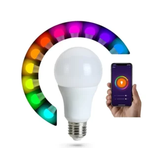 Smart Phone Remote Controlled WIFI Tuya App A60 E26 E27 RGB 7w 9w Indoor Wifi RGB Smart Led Light Bulb