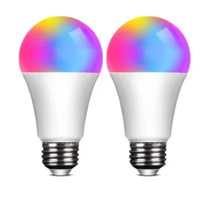 Smart Phone Remote Controlled WiFi Tuya App Alexa Google Home A60 E26 E27 RGB 7W 9W 12W Indoor WiFi RGB Smart LED Light Bulb