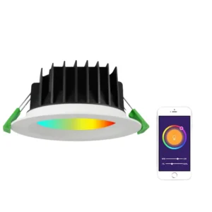Smart Tuya Zigbee LED Down Light 10W 90mm WiFi Bluetooth Spotlight Europe AC110V 220V RGB Dimmable Home Lamp CE