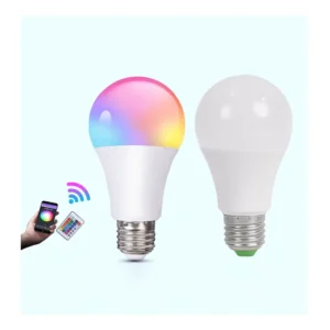 Smart WiFi LED Light Bulb Wireless Terminal RGB Control E27 Spotlight WIFI Adjustable Light Changes Color with Music Rhythm