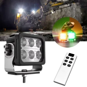Snow Blower Light Fog Light Heavy Duty Dual-color Dust Proof LED Dust Illumination Working Lights
