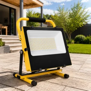 Solar Flood Light Outdoor Security LED 2000W IP65 Waterproof 6000K Daylight CRI 90