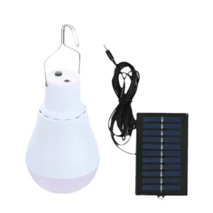 Solar LED Lantern 3W Rechargeable Portable Emergency Lighting Camping Waterproof Plastic IP44 Lithium Battery Manual Control