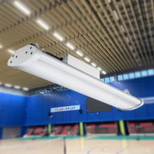 Stadium 150LM/W LED Linear High Bay Light 200W 250W 4ft 5ft Motion Sensor Industrial High Bay Light for Gymnasium