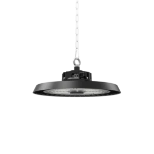 Streamlined LED UFO High Bay Light 60W to 200W High Lumen Efficiency IP65 Waterproof Dimmable Energy Saving with Smart Sensor