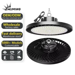 Super Bright 150W 300W UFO High Bay Light Aluminum Indoor Industrial Lighting Warehouse Garage Factory Workshop IP65 5 Year