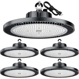Super Bright 200W High Bay Light 30000lm 5000K AC 100V-277V IP66 Rated Durable Aluminum Construction Easy Indoor