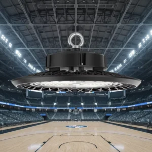Toughened Body Lattice Structure Radiant Diode Thermal Manage Vent Lens 200W UFO LED High Bay Lights for Gymnasium