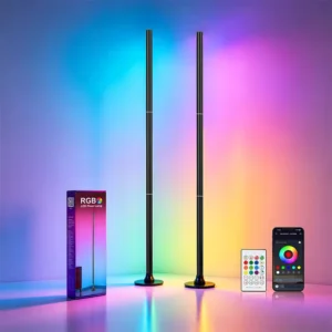 TuYa WiFi 1.5M USB Cable 5V APP Music 1.2 Meter Three Section Splicing LED Floor Ambient Light