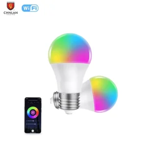 Tuya Alexa Google Home Smart LED Bulb Light EU US Standard OEM WiFi RGB Bulb Lamp 110-240V