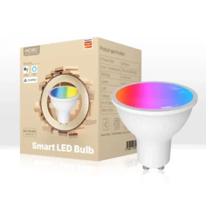 Tuya Matter WiFi Smart Bulb Dimmable LED Light 16 Million RGB Colors GU10 E27 E14 Candle Lamp Voice Control Alexa Google Home